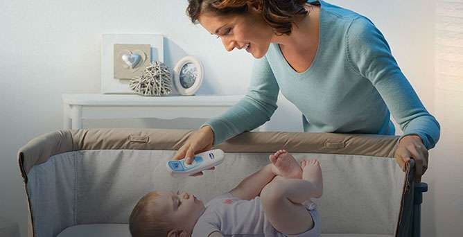 Se a febre das crianças surgir durante o fim de semana